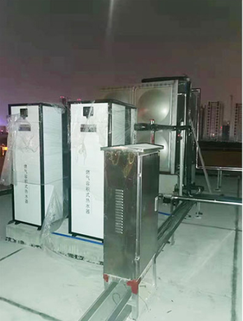 安徽列山路中学热水工程案例